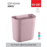İnci Çelik Aksesuar Askılı Çöp Kovası Dünya