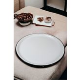 İnci Emaye 60no Emaye Sini Sofra, Yemek Sunum Tepsi, Yer Sofrası Çinko ~58 Cm