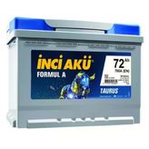 İnci Formül A Taurus 12 V 72 Ah 700 cca EN Akü