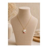 İNCİ sepette TaşlI Hello Kitty Çelik Kolye