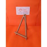 İnci Tuval Mini Şovale 25 cm Ahşap