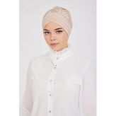 İncili Üç Çapraz Geçmeli Bone