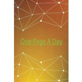 Independently published One Page A Day - Back to School notebook