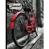 Independently published Red Vintage Bicycle Journal