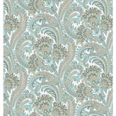 Indigo 4711-1 Damask Desenli Duvar Kağıdı