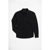 Infinity Erkek Comfort Fit Gömlek Siyah - XL