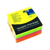 Info Notes 75x75 Parlak 4 Renk Küp Postit 565439
