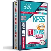 İnformal Yayınları 2026 KPSS Lisans ÖnLisans Ortaöğretim GK-GY ÖSYM Çıkmış Karma Karakutu 10lu Deneme Dijital Çözümlü