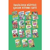 İngilizce Eğitici Çocuk Kitabı Seti (15 Kitap)