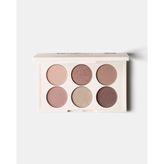 INGLOT PLAYINN Loca Mocca 6’lı Göz Farı Paleti – Kahve & Bej Tonları, Mat ve Işıltılı Bitiş - renki