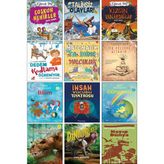 İnsan Vücudu Tiyatrosu/Minik Ansiklopedisi Dünyamız/İlk Okuma Dinozorlar/Kayıp Dünya/Talihsiz Olaylar/Dedem Kodlama Öğreniyor/Matematik Tarihine Yolculuk/İlk Felsefe Kitabım/12’li Set