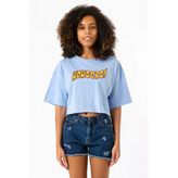 Inspector Gadget Wowsers Bebe Mavi Kadın Crop Tshirt