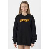 Inspector Gadget Wowsers Siyah Kadın 2İp Sweatshirt