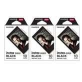 Instax mini Black Edition 10x3 Film Seti