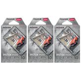 Instax Mini Stone Gray 10X3 Film Seti