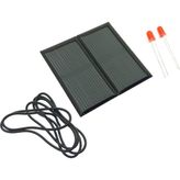 İntec Mini Güneş Paneli LED Seti Okul Öğrenci Deney Devresi
