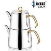 İNTER ÇELİK Inter Celik Inter Çelik Hanzade Gold Çaydanlık