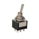 İntercom IC146 6P Yaylı On-Off 32x13x7 mm Toggle Switch