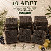Internatural Çam Ardıç Kükürt Bitkisel Sabun 120 G - 10 Adet