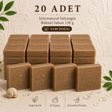 İnternatural Internatural Salyangoz Bitkisel Sabun 120 G - 20 Adet - 1 Adet