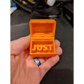 Internos Design ''just In Case'' Şaka Kutusu - Turuncu