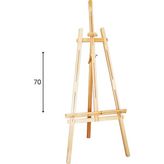 Interpano Masaüstü Şövale 70 cm Naturel