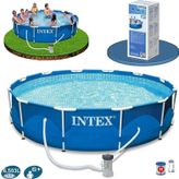 İntex 28212 Prefabrik Aile Havuzu 366x76cm Devir Daim Filtreli