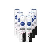 Invisible Black&White Clear Kadın Sprey Deodorant 150 Ml*6'Lı