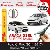 Inwells Ford C-Max 2011-2017 Muz Silecek Takımı