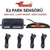 Inwels Park Sensoru Sesli E2 4 Sensorlu Ekranli Siyah