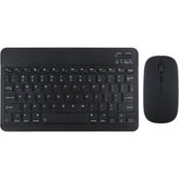 iPad Mini 4 Uyumlu Kablosuz Bluetooth Klavye Mouse Set Siyah