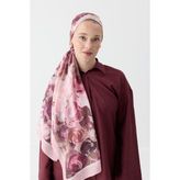 İpekhan Atmosphere Bambu Kraş Şal 7028 - Pudra Pembe