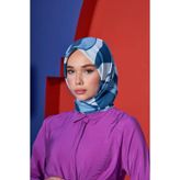 İpekhan Marrakech Koleksiyon Soft Eşarp Gece Mavi 1207-02