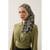 İpekhan Soft Eşarp 1249 Siyah Haki