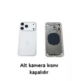 İphone 11 / İphone 17 Pro Dönüşüm Kasası - Silver ( Telefon Değildir)