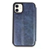 İphone 11 Kılıf Flip Cover - Lacivert
