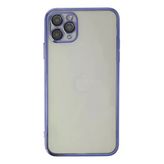 İphone 11 Pro Kılıf Lensli Silikon - Mor