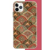 İphone 11 Pro Max Uyumlu Çini Motif Baskılı Silikon Kılıf