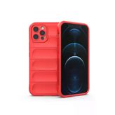 İphone 12 Pro Kılıf Optimum Silikon - Kırmızı Cn