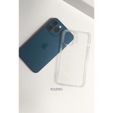 iPhone 12 Pro Max - Ultra Ince Şeffaf Sade Silikon Kılıf
