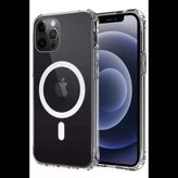 İphone 12 Uyumlu Kılıf Magneticsafe Şeffaf Silikon - Şeffaf