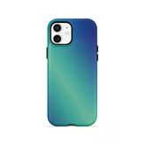 İphone 12 Vorian Çift Katmanlı Aurora Mint Gradient Kılıf