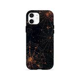 İphone 12 Vorian Çift Katmanlı Spiderweb Night Kılıf
