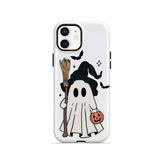 İphone 12 Vorian Magsafe Çift Katmanlı Little Witch Ghost Kılıf