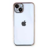 İphone 13 Kılıf Lensli Silikon - Gold