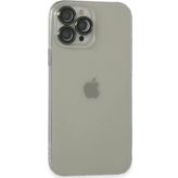 İphone 13 Pro Max Kılıf Luko Lens Silikon - Yeşil