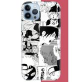 İphone 13 Pro Max Uyumlu Naruto Kolaj2 Baskılı Silikon Kılıf