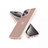 İphone 14 Kılıf Elegant Kapak - Pudra