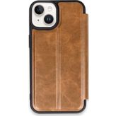 İphone 14 Kılıf Flip Cover - Taba