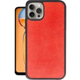 İphone 14 Pro Kılıf Aras Deri Kapak - Kırmızı